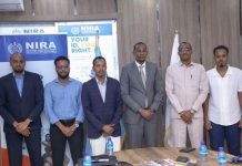Maareeyaha Hay’adda NIRA oo la kulmay Guddoomiye Ku-xigeenka Midowga Hay’adaha Dalka