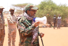 Madaxweyne Xasan Sheekh oo bogaadiyey ciidankii maanta jabka gaarsiiyey Khawaarijta