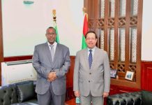 Safiirka Soomaaliya ee dalka Masar oo la kulmay safiirka Muritania dalkaasi u jooga