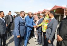 Guddoomiye ku-xigeenka labaad ee BJF oo soo dhaweeyay guddoomiyaha baarlamaanka Urur Goboleedka Bulshada Bariga Afrika