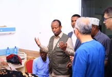 Wasiirka Caafimaadka XFS oo booqday Shacabkii ku dhaawacmay Qaraxii Liido