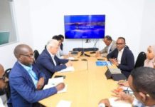 Guddoomiyaha Hay’adda SODMA oo kulan la qaatay madaxa UNDP ee Somaaliya