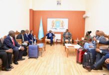 Wafdi ka socda Bulshada Bariga Afrika oo soo gaaray Muqdisho