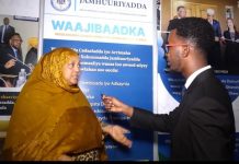 Wasiiru dowlaha Caddaaladda :Deegaanadii laga saaray Khawaarijta waxaan ka hirgalinay adeegga garsoorka”