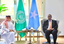 Safiirka Soomaaliya ee dalka Masar oo lamkulmay safiirada Turkiga iyo Sucuudiga u fadhiya dalkaas