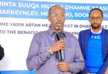 Guddoomiyaha Gobolka Benaadir oo xariga ka jaray Kawaanka Hilibka dharkeenley