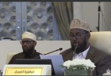Wasiirka Aw-qaafta Soomaaliya oo ka qeyb galay shirka 9-aad ee Wasaaradaha Arrimaha Diinta