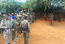 Ciidanka Xoogga iyo kuwa ATMIS oo howlgallo ka fuliyay Degmada Baraawe