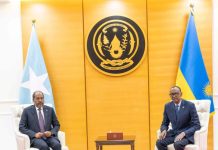 Madaxweyne Xasan Sheekh oo la kulmay dhiggiisa dalka Rwanda