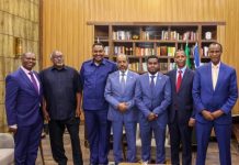 Madaxweyne Xasan Sheekh oo qaabilay xoghayaha IGAD