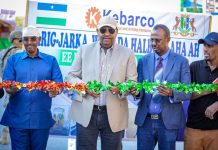 Madaxweyne Deni oo xariga ka jaray wado laamiga ah oo laga hirgaliyey Gaalkacyo