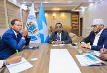 Wasiirka Arrimaha Gudaha oo qaabbilay madax ka socota WFP Soomaaliya