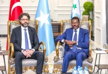 Madaxweynaha Galmudug oo la kulmay safiirka Dowladda Turkiga u fadhiya Soomaaliya