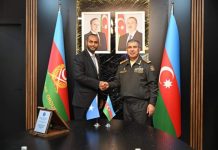 Wasiirka gaashaandhigga oo la kulmay dhigiisa dalka Azerbaijan