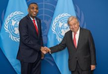 Ra’iisul Wasaare Xamsa oo kulan la yeeshay Xoghayaha Guud ee Qaramada Midoobay