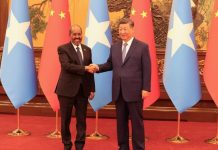 Madaxweyne Xasan Sheekh oo kulan gaar ah la qaatay dhiggiisa Shiinaha