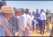 Madaxweynaha Galmudug iyo wafdi uu hoggaaminayo oo lagu soo dhoweeyay Gaalkacyo