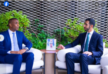 R/wasaare Xamsa oo kulan muhiim ah la qaatay Wasiiru Dowlaha Arrimaha Dibadda ee Imaaraadka Carabta,