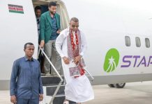 Ra’iisul Wasaare Xamsa oo dib ugu soo laabtay caasimadda Muqdisho