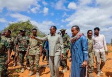 Madaxweynaha Hirshabeelle oo dhiirigelin ugu tagay ciidamada howgalka ka wada wadada isku-xirto Balcad iyo Jowhar