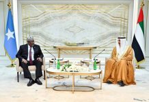 Guddoomiyaha golaha shacabka oo la kulmay dhigiisa Imaaraadka Carabta