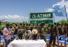 Ciidanka Xoogga Dalka oo kala wareegay ATMIS Saldhigga Kudhaa ee Jubbada Hoose