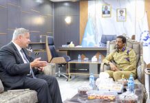 Soomaaliya iyo Maraykanka oo ka wada hadlay ciribtirka Argagaxisada