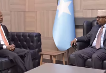 Wasiirka Arrimaha Dibadda XFS oo qaabbilay Ku-simaha Safiirka Suudaan