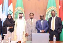 Guddoomiyaha Golaha Shacabka BJFS oo hambalyo u diray Guddoomiyaha cusub Baarlamaanka Carabta