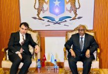 Wasiirro ka tirsan XFS oo Muqdisho ku soo dhaweeyay Wafdi ka socda dowladda Turkiga