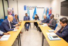 Wasiirka Cadaaladda XFS oo la kulmay Agaasime ku-xigeenka UNDP ee wadamada Carabta