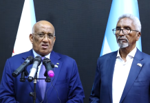 Guddoomiyaha Baarlamaanka Jabuuti oo lagu Soo dhaweeyay Xarunta Golaha Aqalka Sare