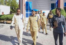 Taliyaha Ciidanka Booliiska oo kormeeray xarunta dhexe ee ilaalinta Canshuuraha