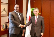 Safiirka J.F.S ee Masar oo kulan la qaatay dhiggiisa Dalka Jabaan