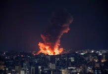 Israel oo duqeymo culus ka geysatay Beirut iyo masaajid ku yaalla Gaza