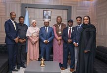 Wasiirka Arrimaha Dibadda oo soo dhaweeyay wafdiga ururka mideynta Community Services