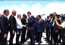 Wasiirro ka tirsan XFS oo soo dhoweeyay wafdi ka socda Turkiga oo soo gaaray Muqdisho.