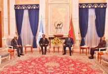 Madaxweynaha JFS iyo dhigiisa Ereteriya oo ka wada hadlay xoojinta iskaashiga labada dal