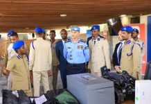 Taliyaha Ciidanka Booliska oo Japan uga mahadceliyay qalabka ka hortagga Walxaha Qarxa