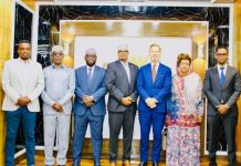 Guddiga Arrimaha Dibadda Golaha Shacabka oo la kulmay Safiirka Sweden u fadhiya Soomaaliya