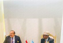 Wasiirka Arrimaha Dibadda oo kulan laba-geesood ah kula yeeshay Riyadh Wasiirka Arrimaha Dibadda ee Suudaan.