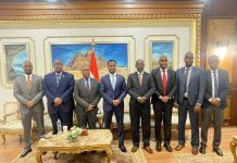 Ra’iisal wasaare ku xigeenka labaad iyo wafdi uu hoggaaminayo oo gaaray Dalka Masar