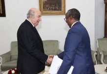 Lataliyaha gaarka ah Madaxweynaha JFS oo fariin gaarsiiyay Madaxweynaha Algeria