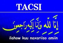 Madaxda Wasaaradda Warfaafinta oo ka tacsiyadeeyay geerida Marxuum Ciise Jiidow