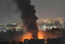 Isra’el oo Gaza iyo Lubnaan ku dishay in ka badan boqol ruux