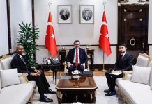 Wasiirka Gaashaandhigga XFS oo kulan muhiim ah la yeeshay madaxda Turkiye