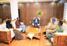 Madaxweynaha Koonfur Galbeed oo kulan la qaatay Taliye ku xigeenka Ciidanka Booliska Soomaaliyeed