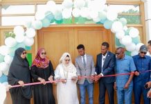 Wasiir dowlaha caafimaadka oo xarig jartay qayb cusub oo lagu kordhiyey isbitalka SOS