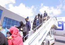 Wasaaradda Arrimaha Dibadda oo fududeysay dib usoo celinta 161 dhalinyaro Soomaaliyeed oo laga soo celiyay dalka Liibiya