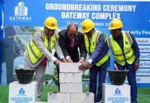 Madaxweyne Xasan Sheekh oo dhagax dhigay mashruuca casriga ah ee Gateway